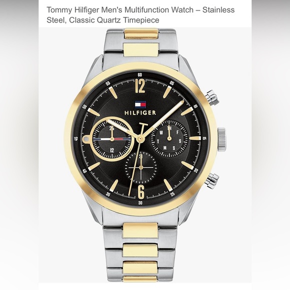 Tommy Hilfiger Matthew Multifunction Two Tone Men's Watch